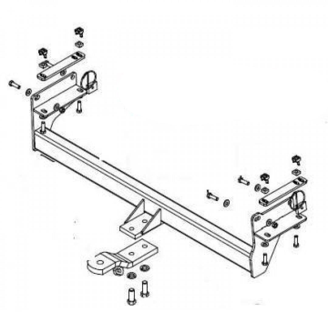 Trailboss - Towbar Suited For Nissan Qashqai J11 (2014 - 2017)