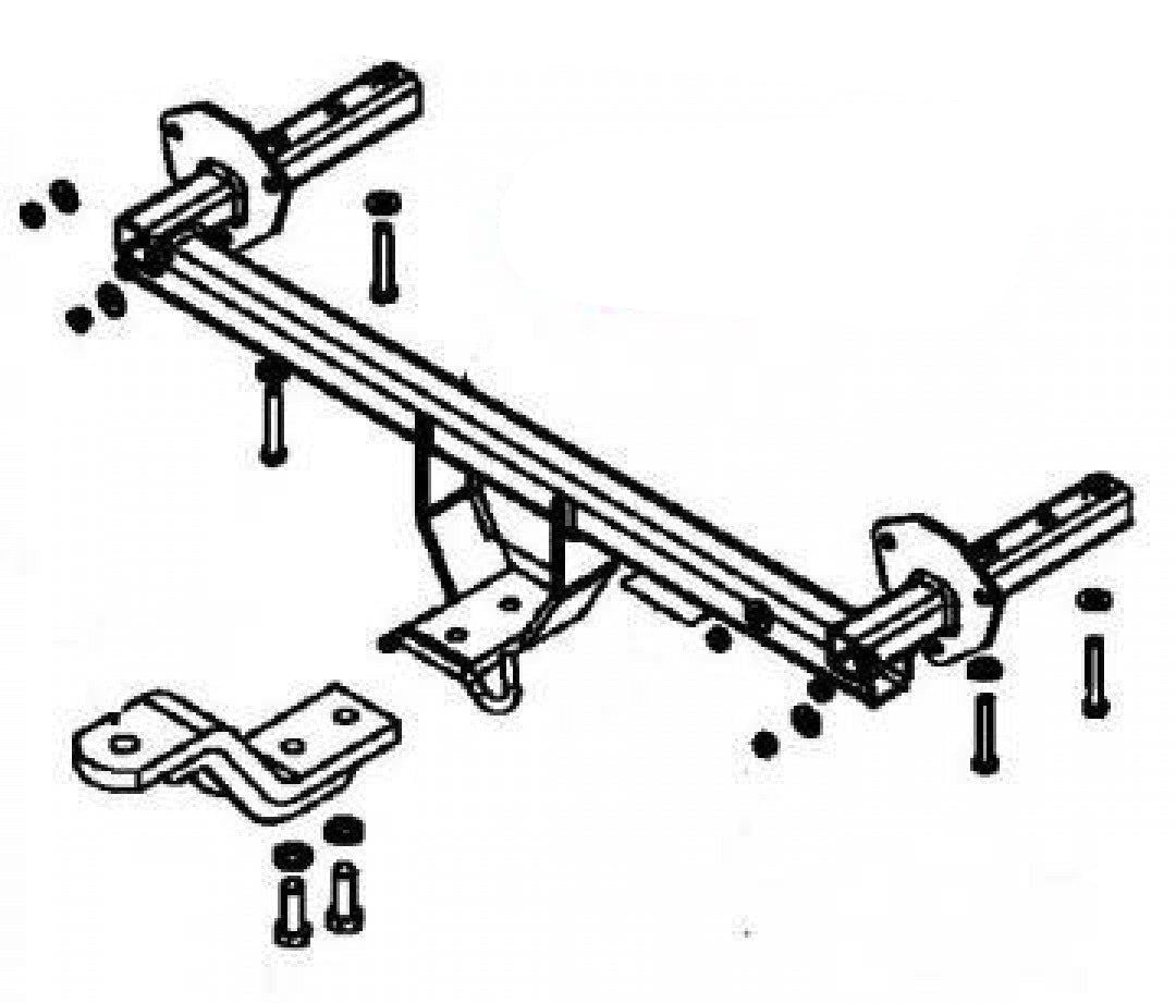Trailboss - Towbar Suited For Subaru Impreza Sedan WRX (2008 - 2014)