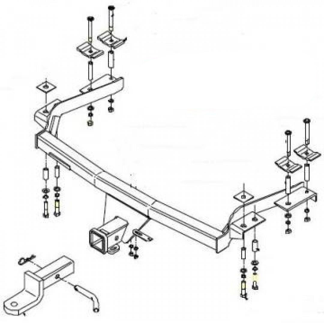 Trailboss - Towbar Suited For Honda CR-V 4WD (1997 - 2001)