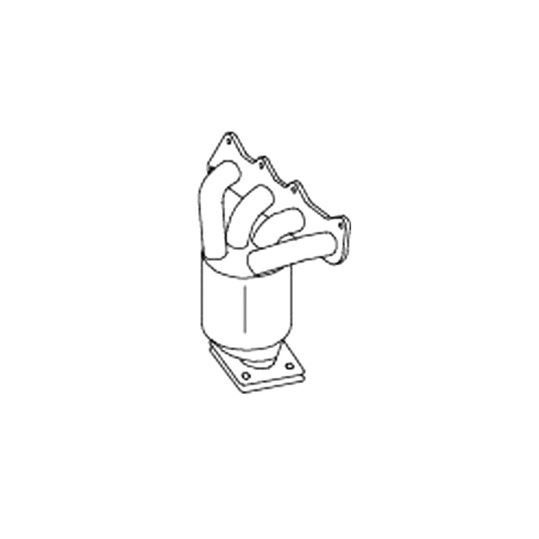 Redback Enviro Catalytic Converter - Volkswagen Polo 9N (2001 - 2008) Hatchback (1.4L) Manifo… (Manifold CAT)