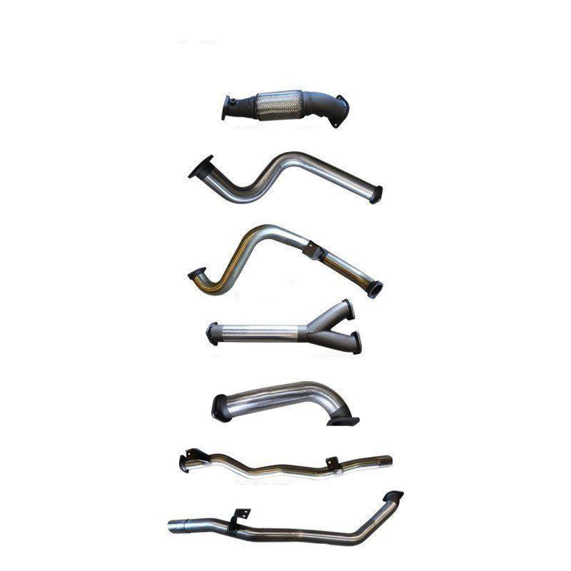 Manta | Twin 3″ Turbo Back Exhaust WOM No Cat | Toyota Landcruiser VDJ79 Single Cab V8 Ute 2007–2016 (Pre-DPF)