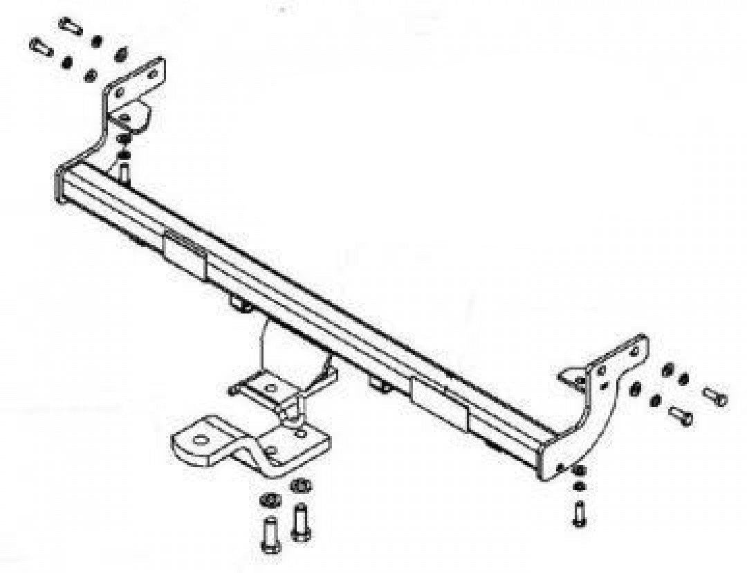 Trailboss - Towbar Suited For KIA Cerato Hatch/Sedan Si 4D (2004 - 2009)