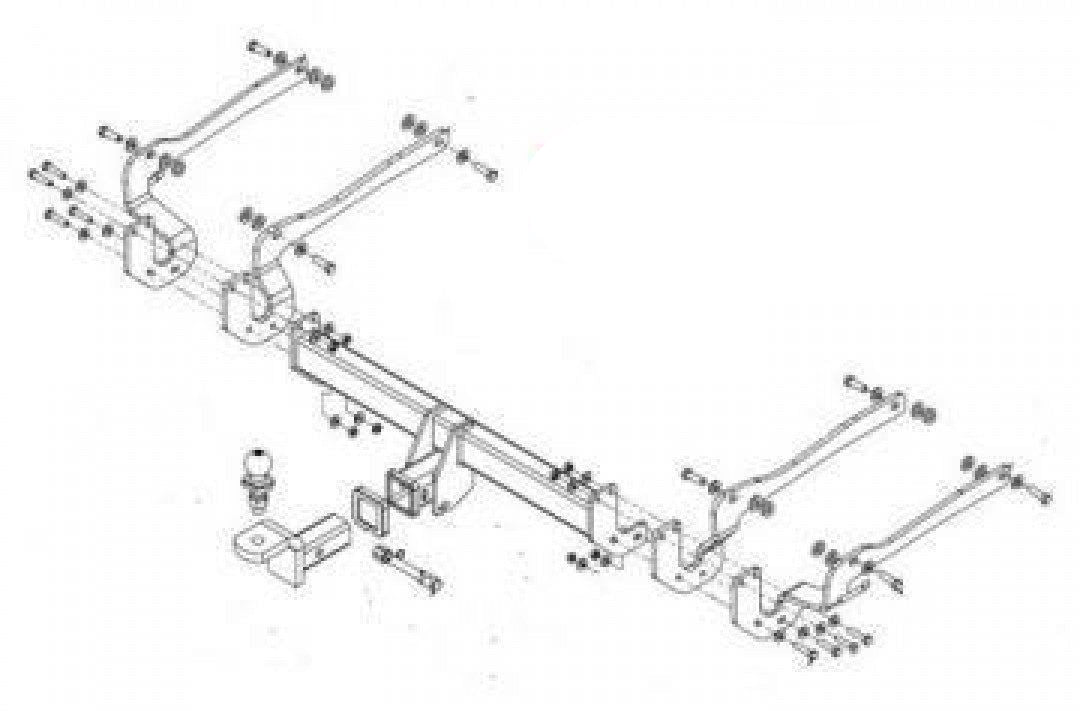 Trailboss - Towbar Suited For Toyota Camry Sedan 4D (2017 Onwards)