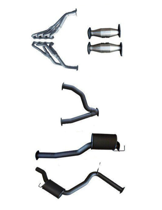 Manta | 3" Full System with Extractors Muffler/Muffler | Ford Falcon AU 5.0L V8 Sedan IRS 1998–2002