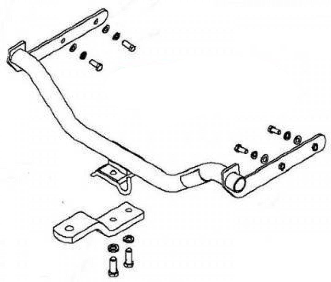 Trailboss - Towbar Suited For Ford Focus Sedan (2002 - 2005)