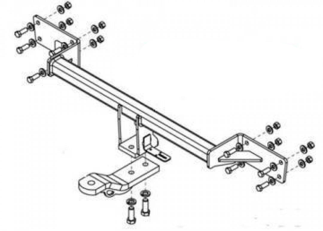 Trailboss - Towbar Suited For Mercedes Benz B-Class (2012 Onwards)