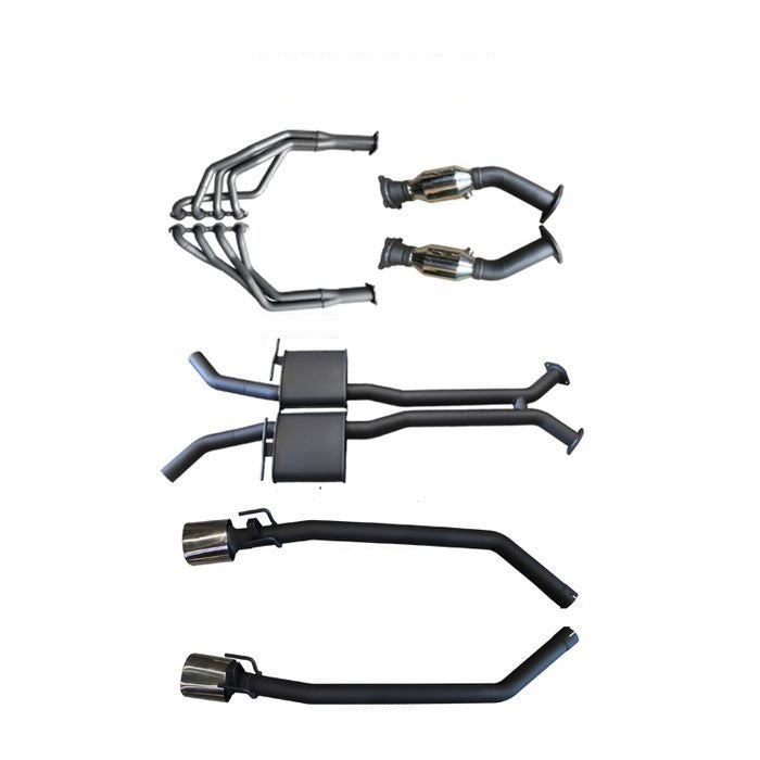 Manta | Dual 2.5″ Full System with Extractors Muffler/Tailpipe | Holden Commodore VU VY VZ V8 Ute 2000–2007