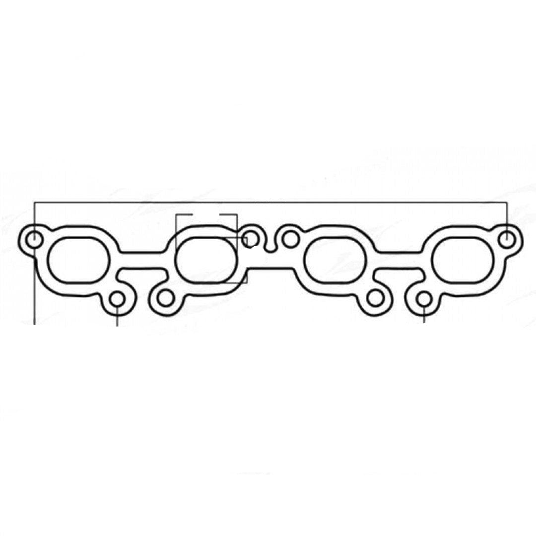 Nissan Pulsar N14 & N15, NX B13, SR20DE, 2.0L Graphite  - Exhaust Manifold Gasket