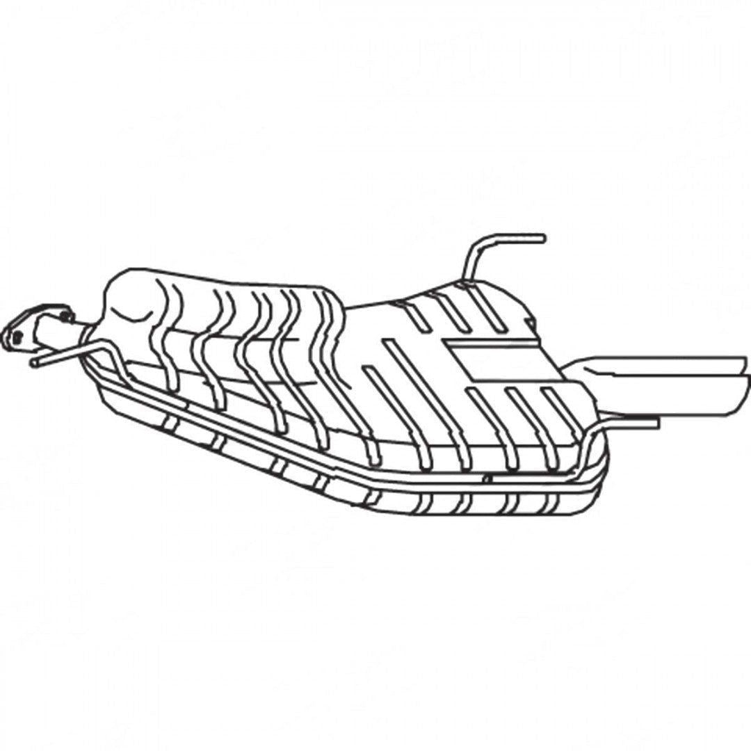 Standard Replacement - Holden Vectra JR JS (1997 - 2002) Hatchback (2.5L) Rear …