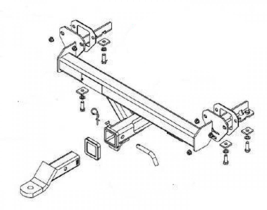 Trailboss - Towbar Suited For Subaru Impreza Sedan (2008 - 2011)