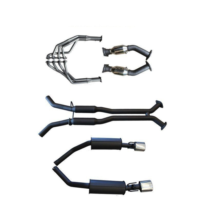 Manta | Dual 2.5″ Full System with Extractors Hotdog/Muffler | Holden Commodore VU VY VZ V8 Ute 2000–2007