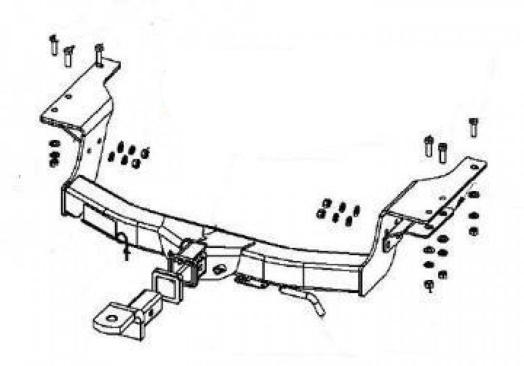 Trailboss - Towbar Suited For Ssangyong Kyron Wagon 4D (2006 Onwards)