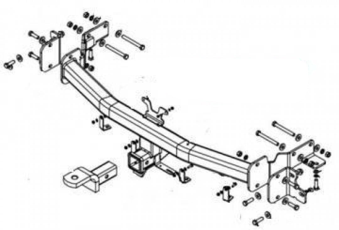 Trailboss - Towbar Suited For Hyundai Santa FE (2010 - 2012)