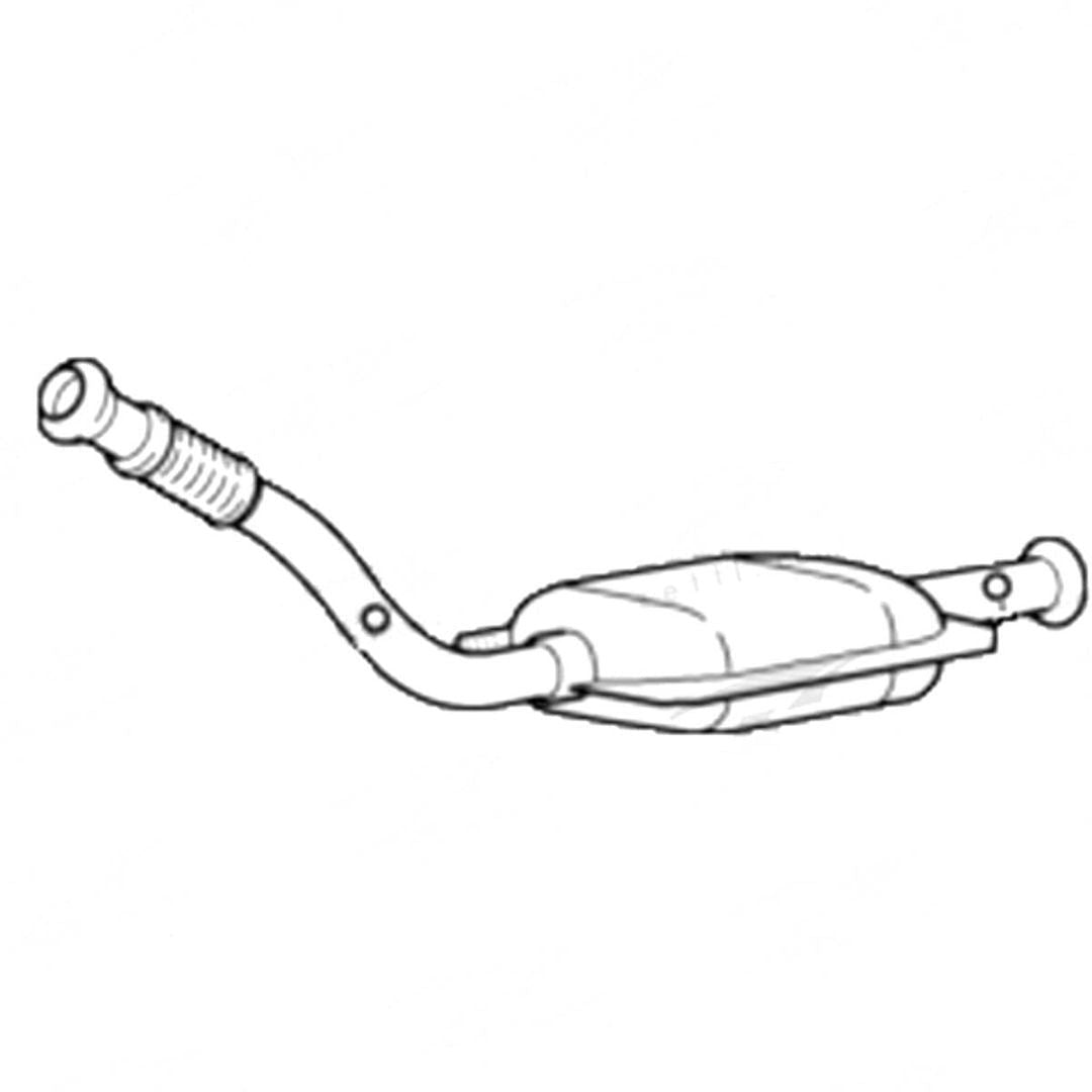Standard Catalytic Converter - Citroen C4 LA LC (2004 - 2009) Hatchback & Coupe (2.0L) …