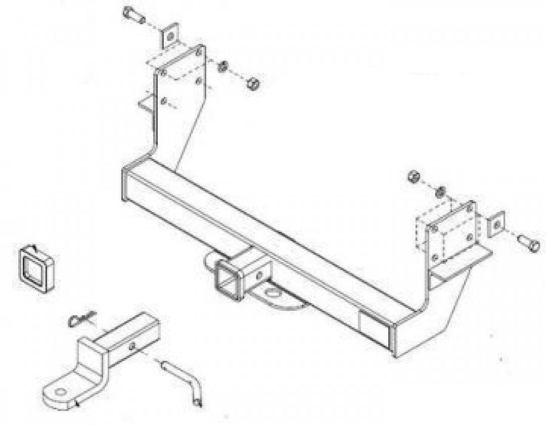 Trailboss - Towbar Suited For Ford Transit Cab Chassis (2001 - 2014)