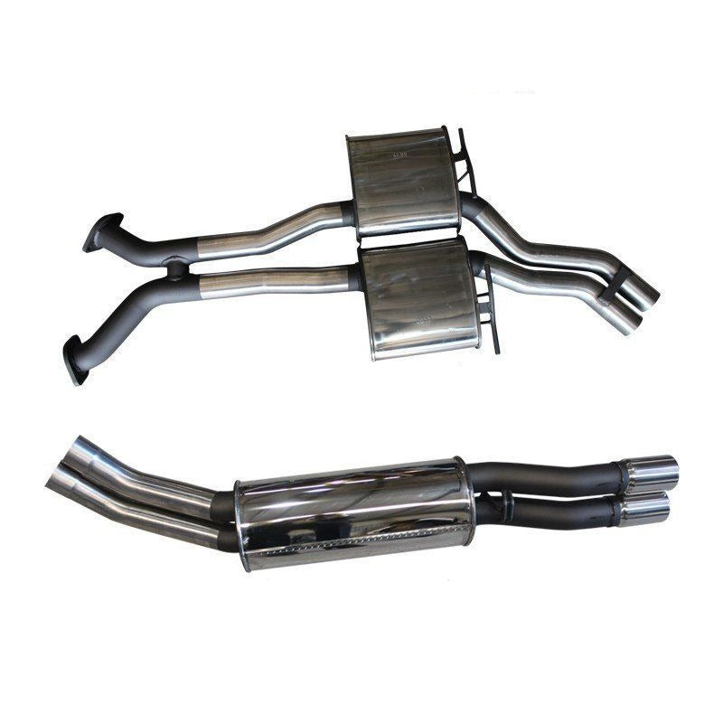 Manta | Twin 2.5″ Cat Back Exhaust System with Muffler | Holden Commodore VP VR VS 5.0L & HSV 5.7L V8 Auto Sedan 1991–1997