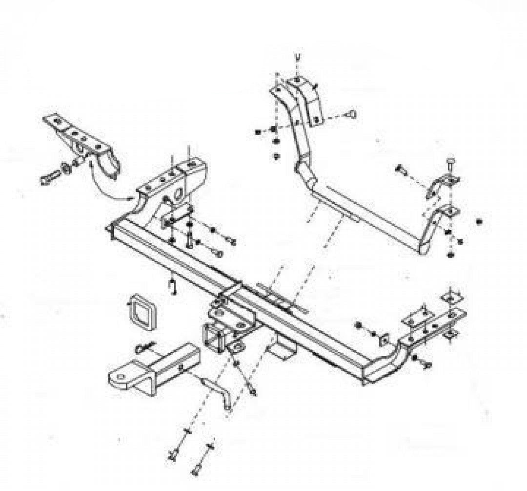 Trailboss - Towbar Suited For Subaru Forester (1997 - 2008)