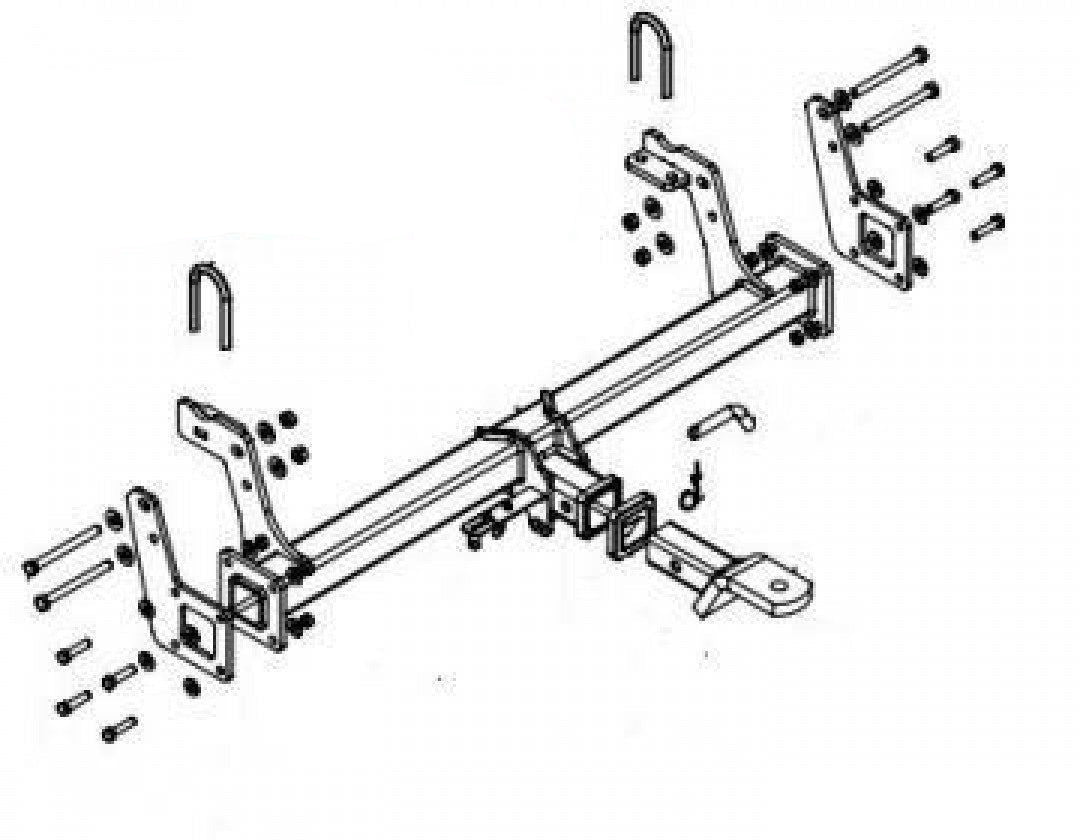 Trailboss - Towbar Suited For Tata Xenon (2013 Onwards)