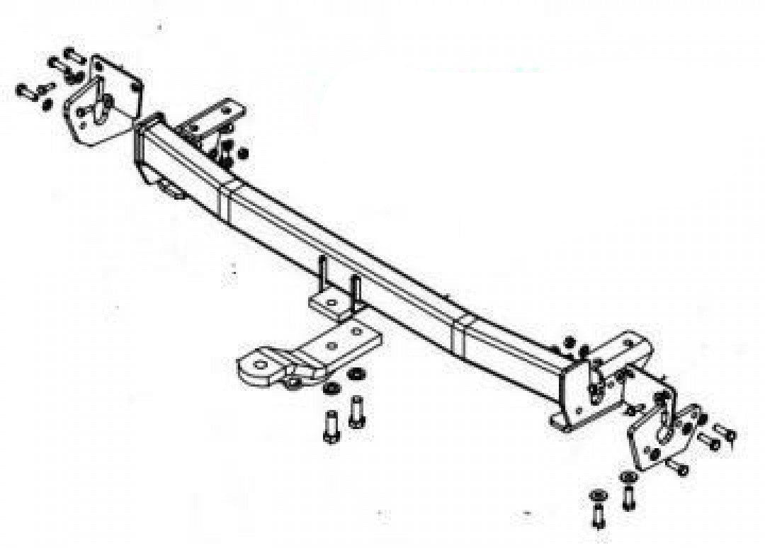Trailboss - Towbar Suited For Toyota Corolla Sedan (2014 Onwards)