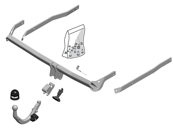 BRINK - Renault Megane (2003 - 2009), Renault Megane (2009 - 2016) European Towbar