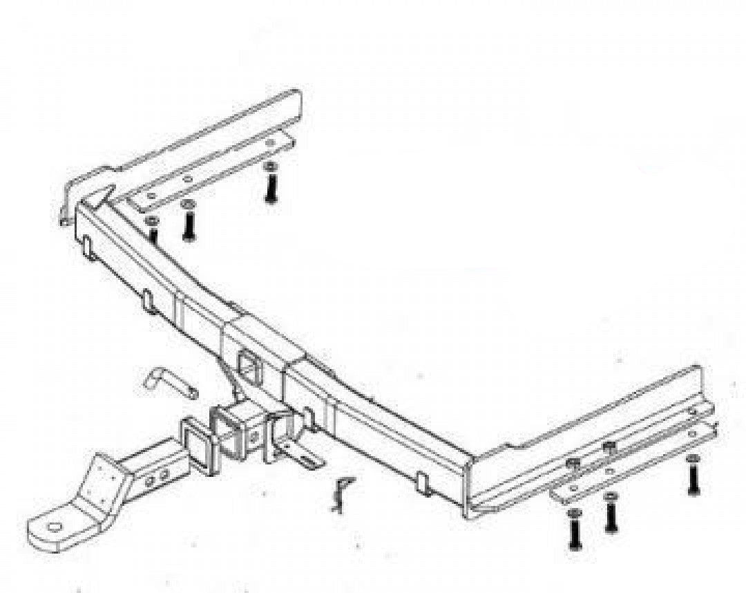 Trailboss - Towbar Suited For Ssangyong Actyon Sports Ute Tub & Cab Chassis (20…