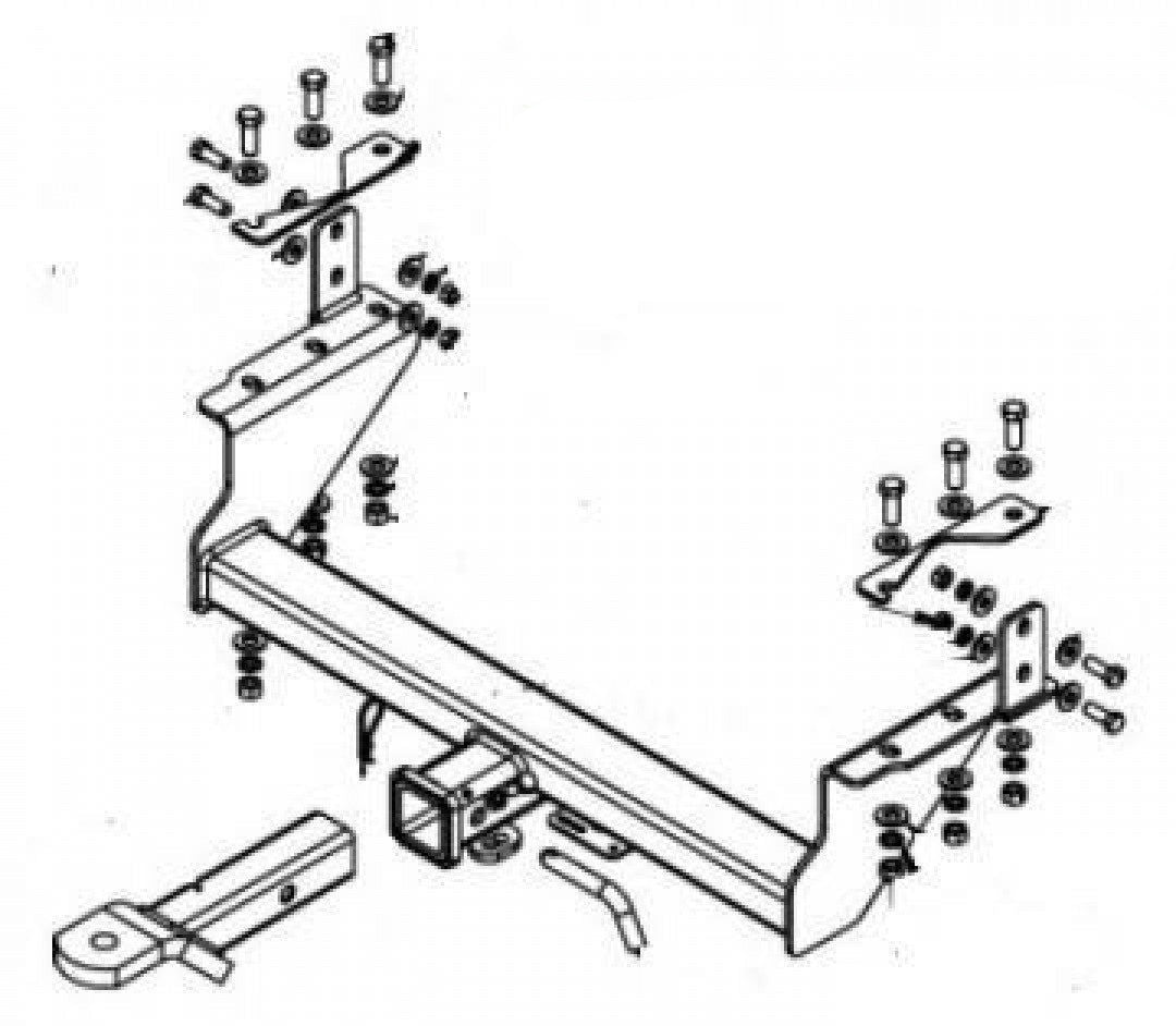 Trailboss - Towbar Suited For Iveco Daily Van LWB (2010 - 2015)