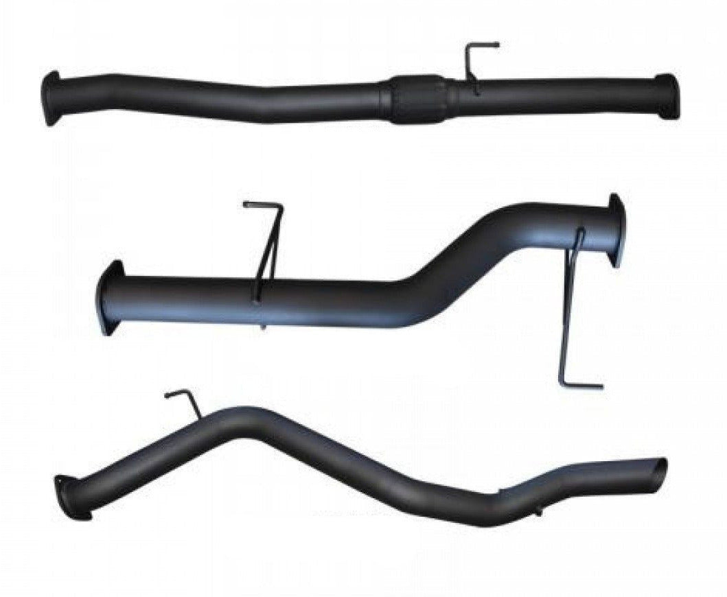 Manta - Isuzu MU-X 2017+ 3.0L - DPF Back Exhaust - 3" Single System - Pipe Only