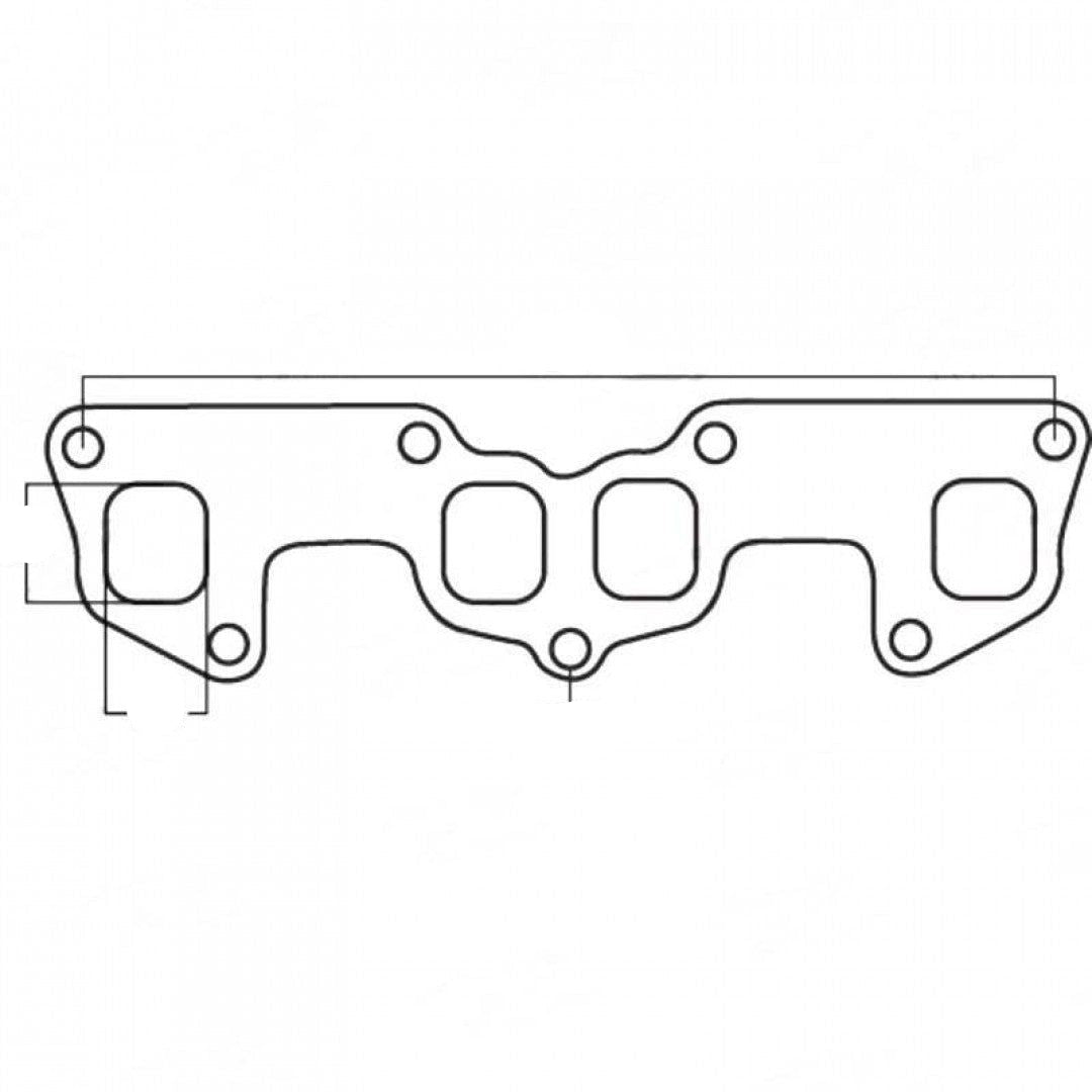 Mazda PC 985cc, TC 1272cc, UC 1415cc, D4 1414cc & D5 1490cc - Exhaust Manifold Gasket