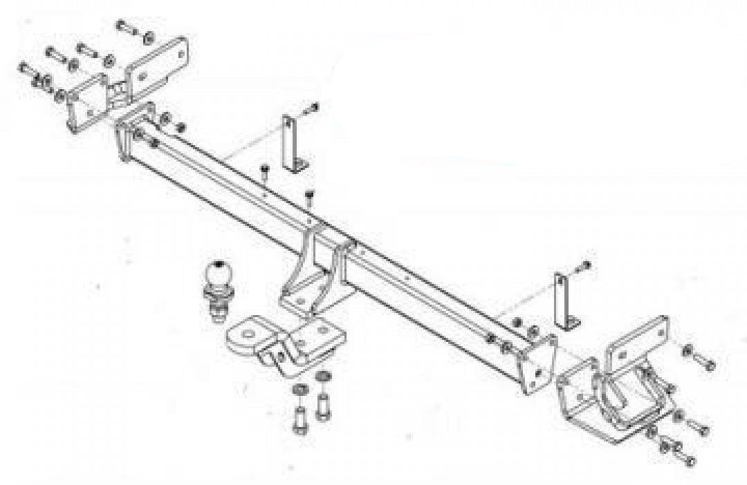Trailboss - Towbar Suited For KIA Cerato Sedan BD 4D (2018 Onwards)