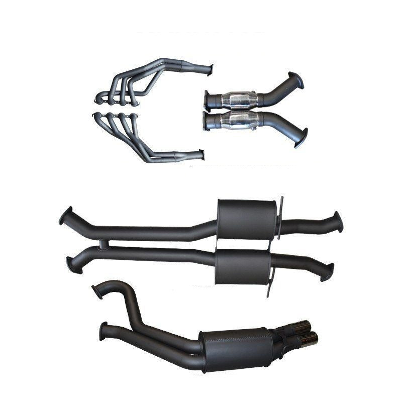 Manta | Dual 3″ Full System with 1 7/8″ Extractors Muffler/Muffler | Holden Commodore VU VY VZ V8 Ute 2000–2007