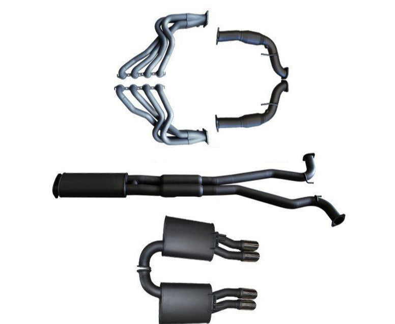 Manta | Twin 3″ Full Exhaust System with 1 7/8″ Headers Muffler/Muffler | Holden Commodore VE & HSV Maloo V8 Ute 2007–2013