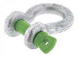 Hulk 4X4 - BOW SHACKLE 4750kg GALVINISED BODY DIA 19mm PIN DIA 22mm