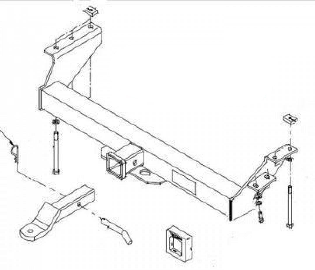 Trailboss - Towbar Suited For Holden Frontera MB (1995 - 1999)