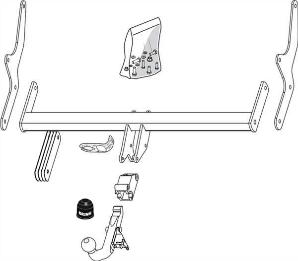 Brink - Renault Laguna (2007 - 2015) European Towbar