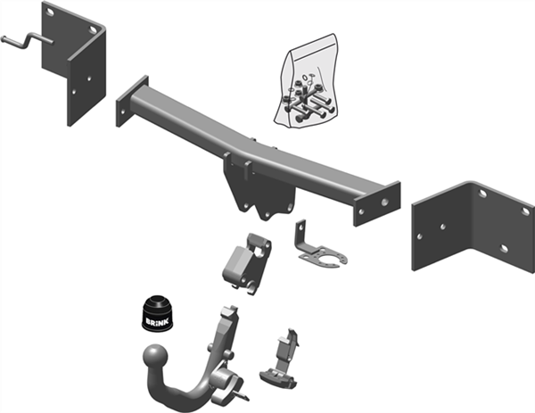 Brink - Towbar To Suit BMW X1 (04/2010 - on)