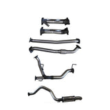 Manta | 2.5″ Dual into 3″ Turbo Back without Cats with Rear Muffler & Dump Tip | Toyota Landcruiser VDJ200 2007–2015