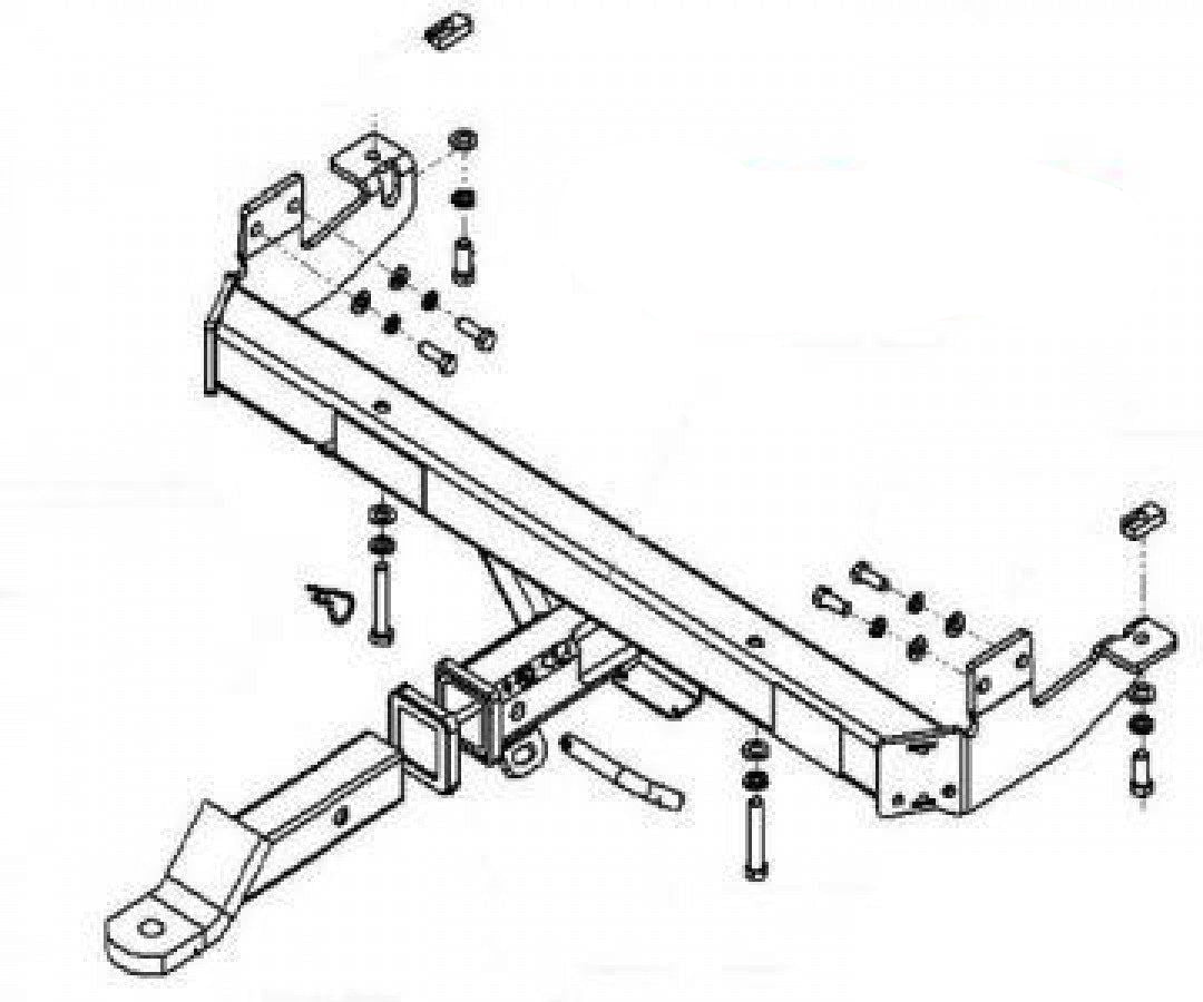 Trailboss - Towbar Suited For Rover Freelander II (2004 - 2007)