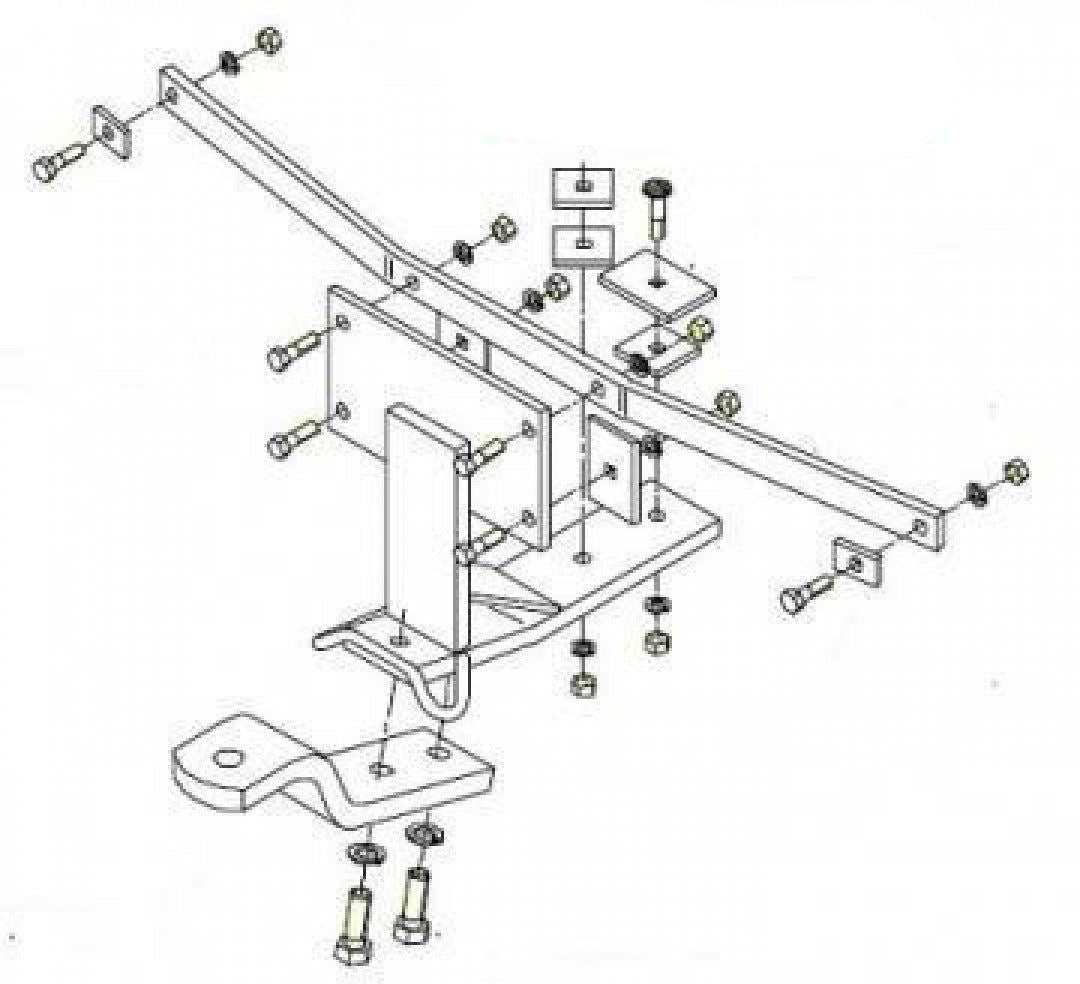 Trailboss - Towbar Suited For Holden Barina (1994 - 2001)