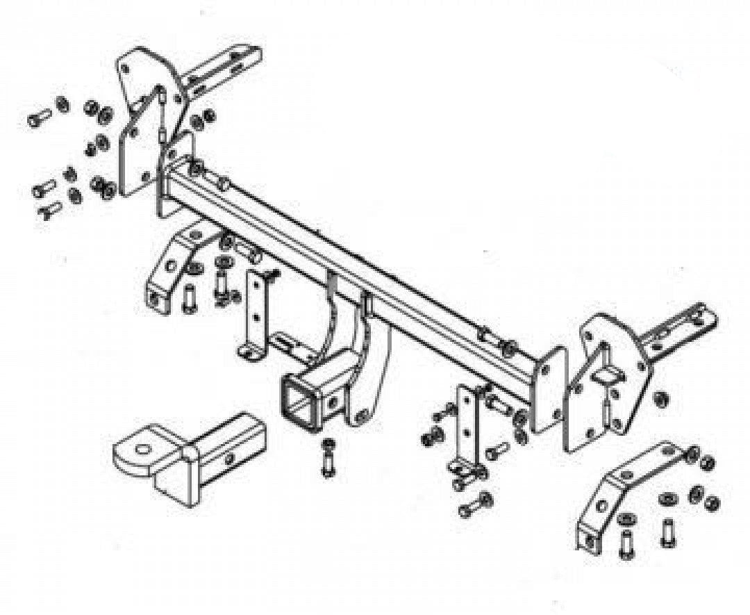 Trailboss - Towbar Suited For Subaru XV Hatch (2012 - 2017)