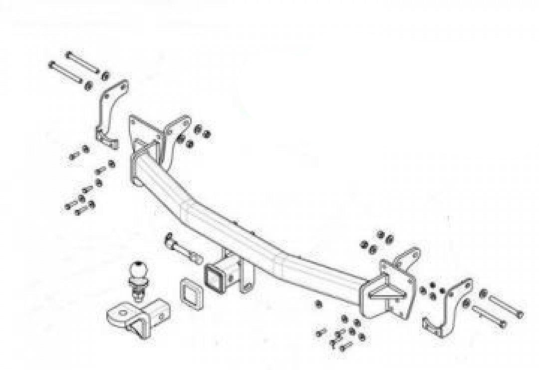 Trailboss - Towbar Suited For Mitsubishi Outlander SUV ZL 5D (2019 Onwards)