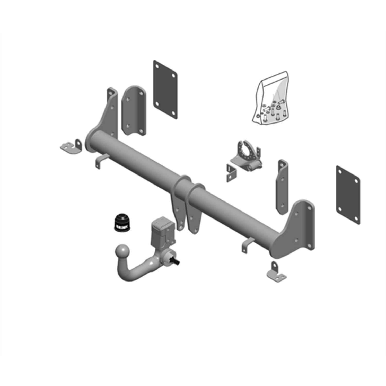 BRINK - BMW X5, BMW X7 (2018 - on) European Style Towbar