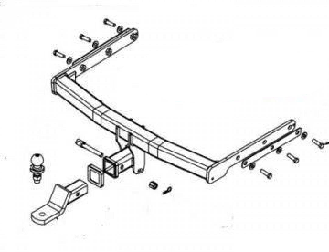 Trailboss - Towbar Suited For Subaru Liberty Sedan 6 GEN (2014 Onwards)