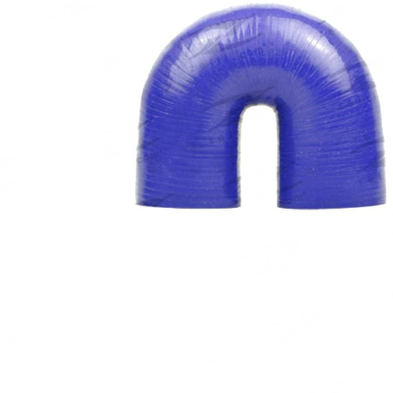 Silicone Hose - Inside Diameter 3" Inch (76mm), Blue, 180 Bend