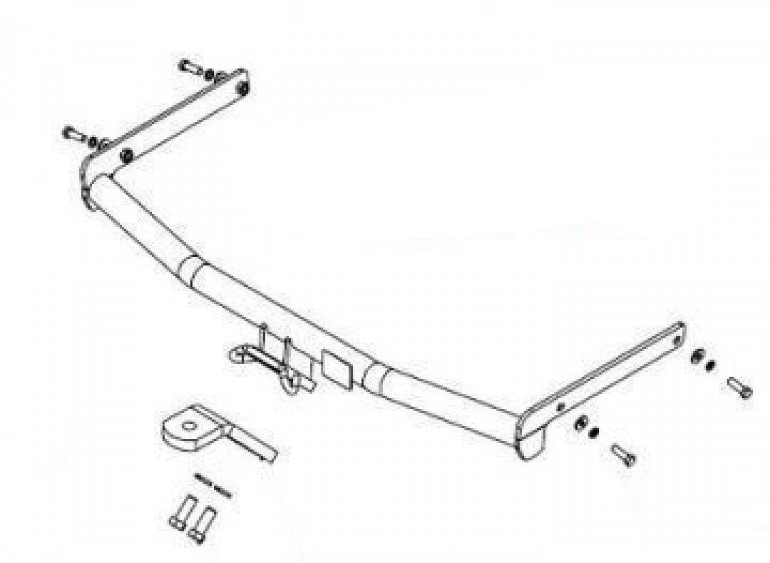 Trailboss - Towbar Suited For Mazda 2 Hatch (2011 - 2014)