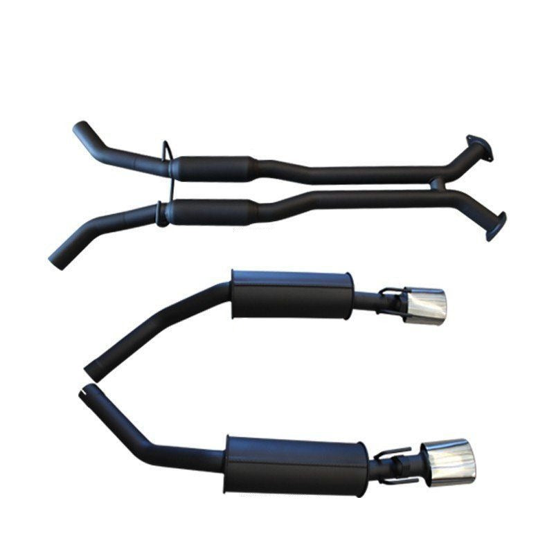 Manta | Dual 2.5″ Cat Back Hotdog/Muffler | Holden Commodore VU VY VZ V8 Ute 2000–2007