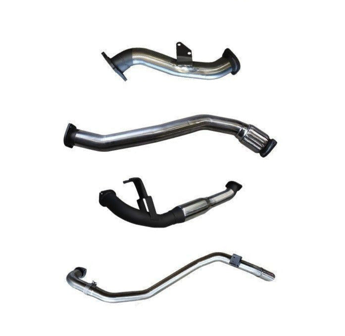 Manta | 3″ Turbo Back Exhaust System with Hotdog | Toyota LandCruiser HDJ80 4.2L Turbo Diesel Wagon 1990–1997