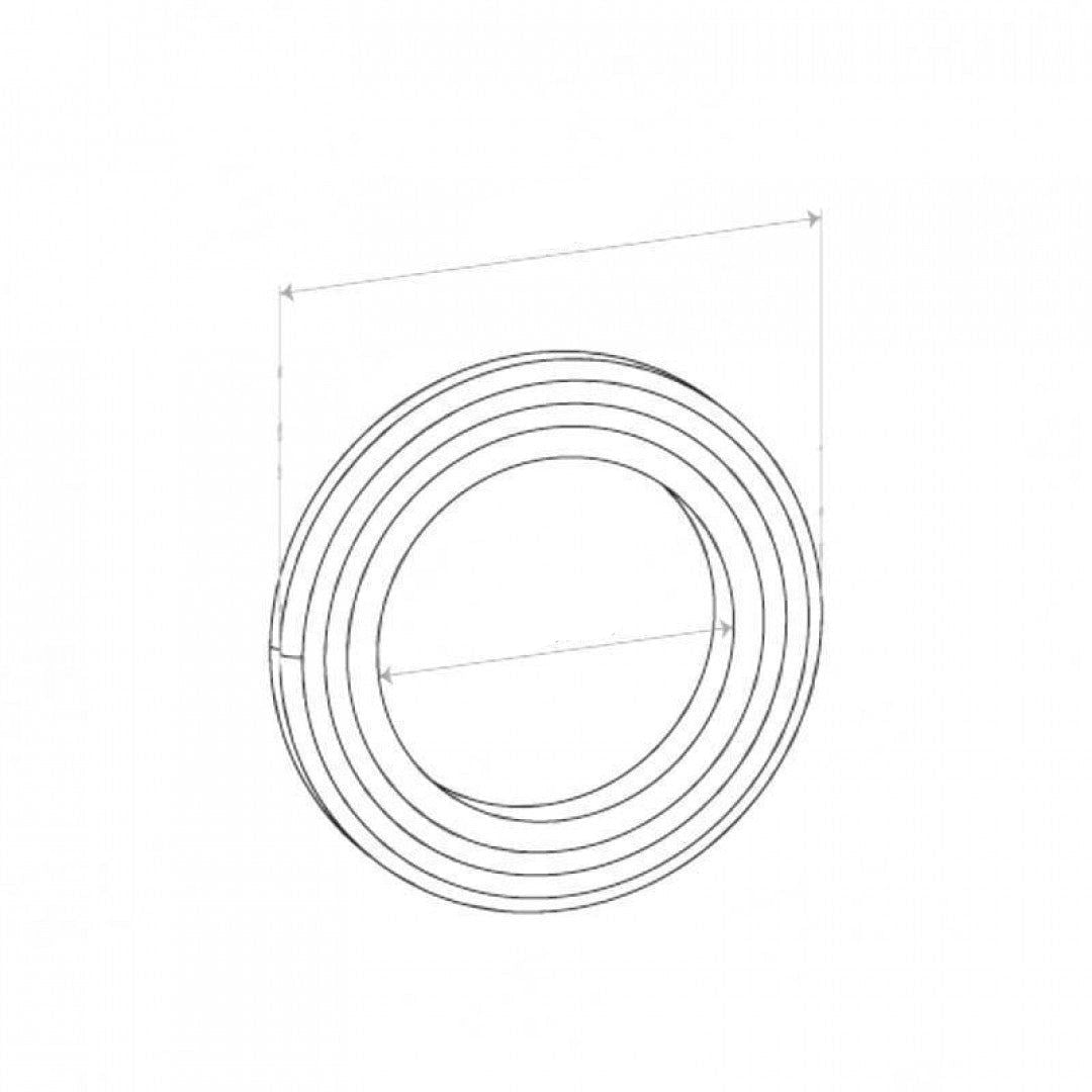 Spiral Wound Ring Gasket - Inside Diameter 40mm, Outside Diameter 55mm
