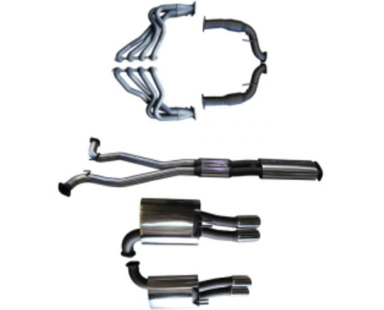 Manta | Twin 3″ Full Exhaust System with 1 7/8″ Extractors | Holden Commodore VE V8 Ute & HSV Maloo 2007–2013