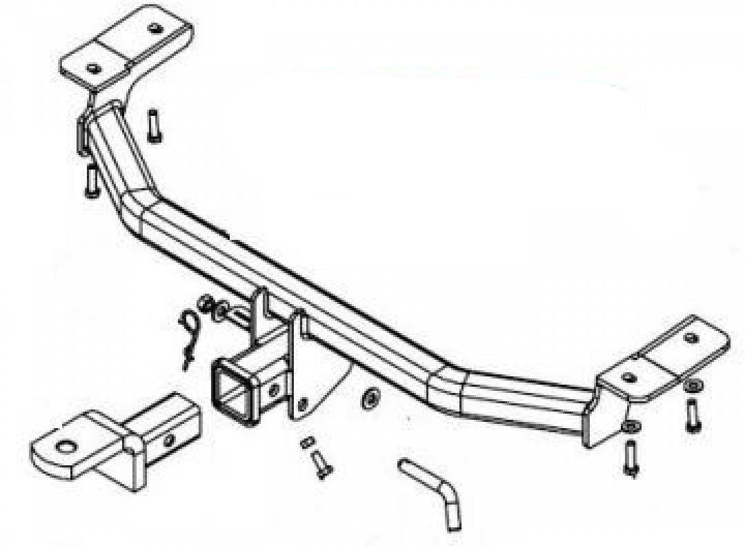 Trailboss - Towbar Suited For Honda CR-V RM 4WD (2012 - 2017)