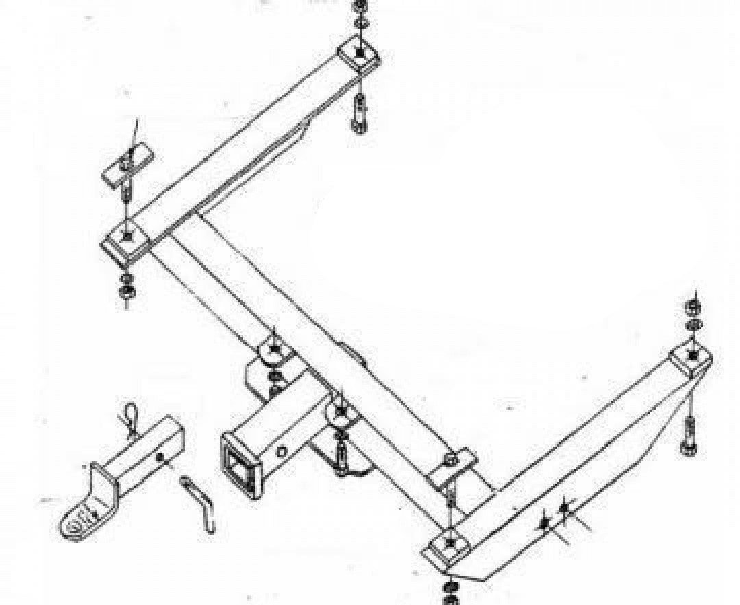 Trailboss - Towbar Suited For Toyota Landcruiser FJ62/HJ60 (1985 - 1990)